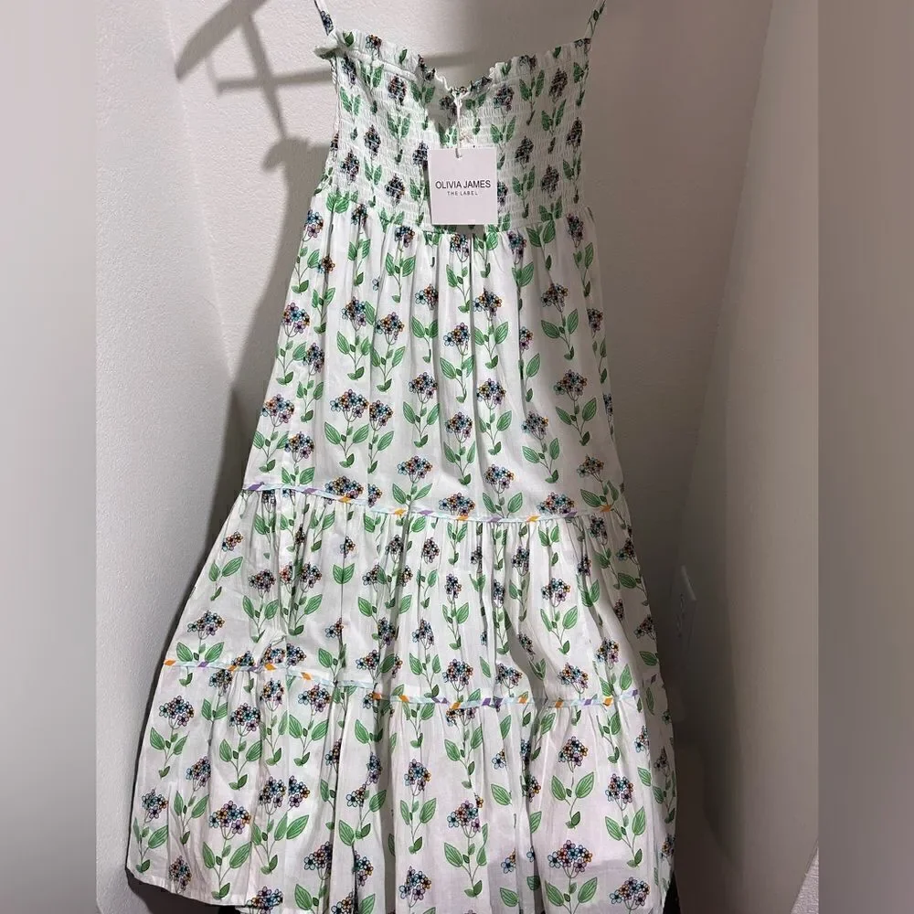 NEW With Tag Olivia James The Printed Cotton Izzy Skirt Or Strapless Dress